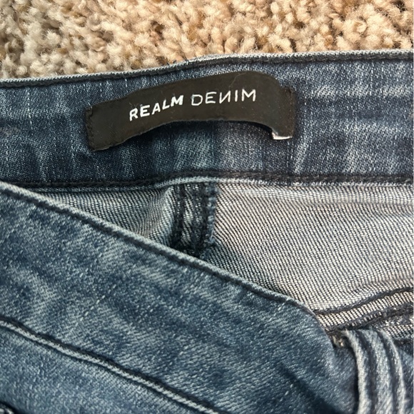 Realm Denim Ankle Skinny Jeans Size 27 - Picture 2 of 3